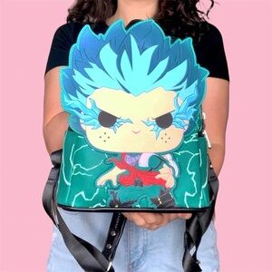 NWT Funko Pop Loungefly Deku Backpack My Hero Academia Anime Bag